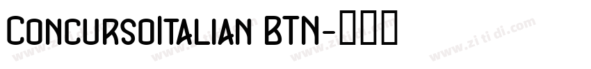 ConcursoItalian BTN字体转换